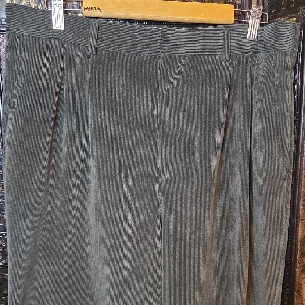 Olive Green Corduroy Pants